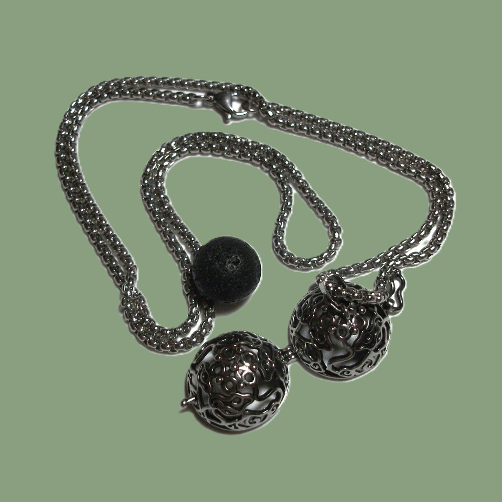 Pendentif diffuseur d'huiles essentielles
