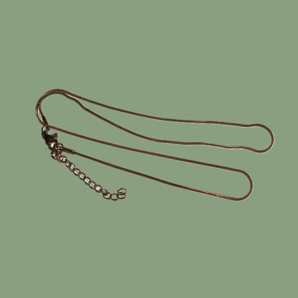 Chaîne Serpent Dorée Ajustable