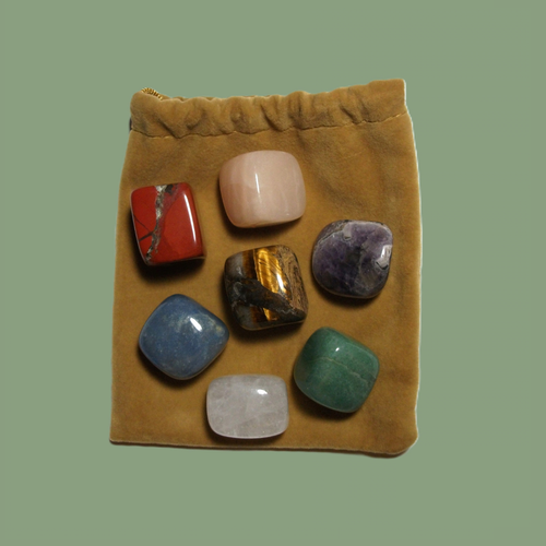 7 Pierres Roulées « Équilibrage des Chakras »