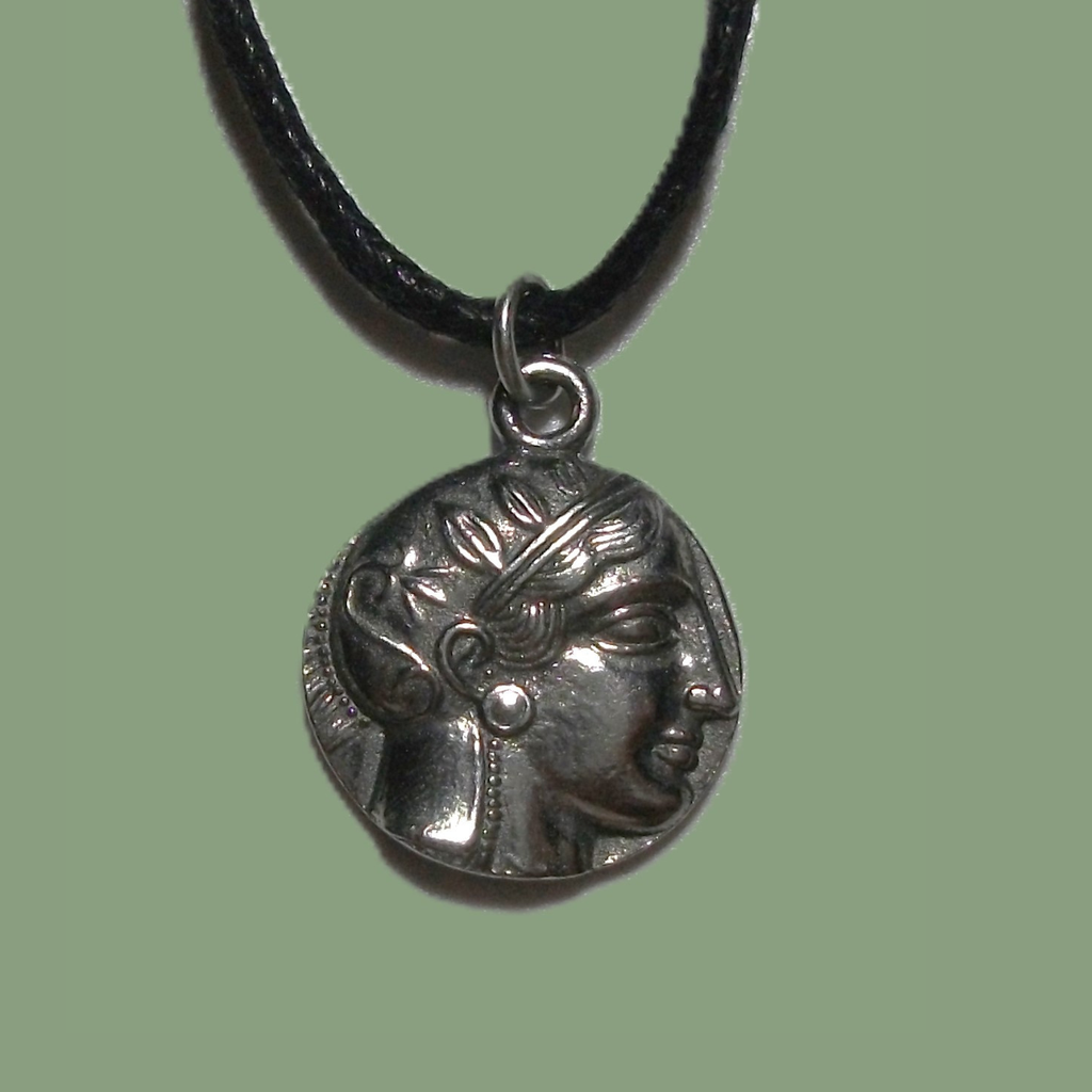 Pendentif Chouette Déesse Athéna