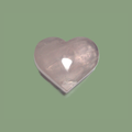 Galet Cœur en Quartz Rose du Brésil