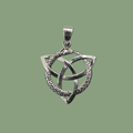 Pendentif Triquetra Ouroboros