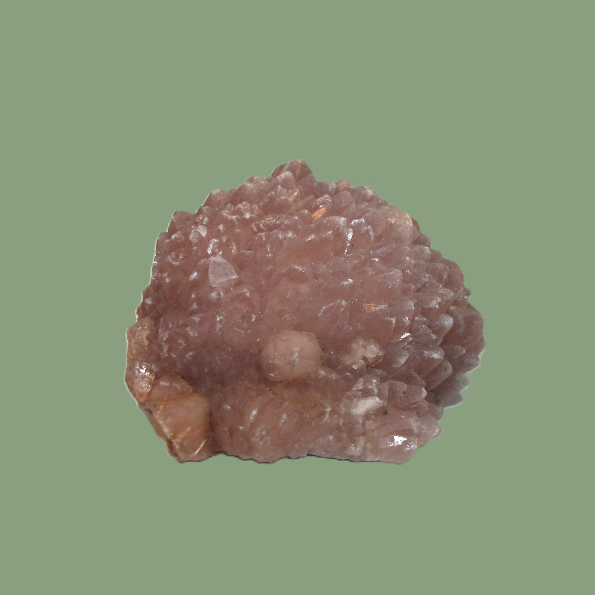Pierre Brute de Quartz Rose Cristallisé