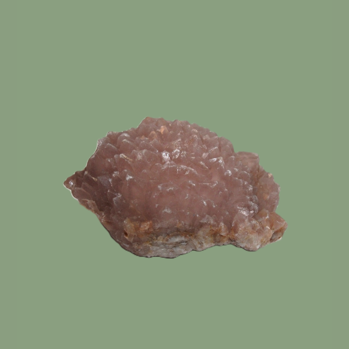 Pierre Brute de Quartz Rose Cristallisé