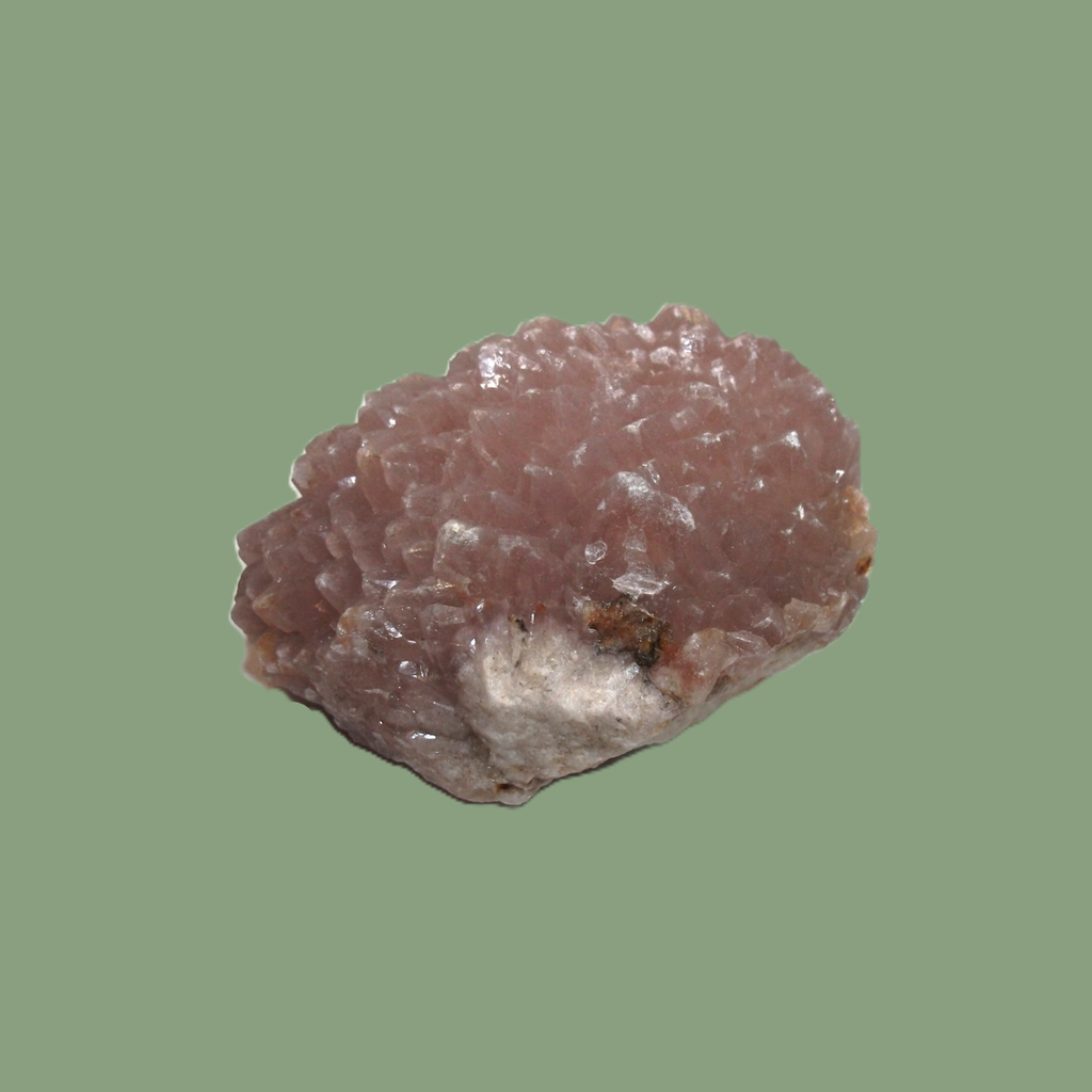 Pierre Brute de Quartz Rose Cristallisé