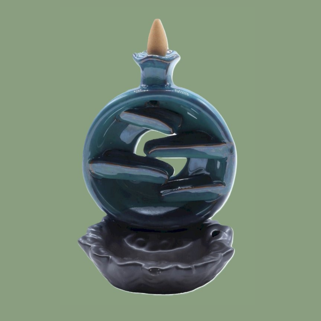 Cascade Donut – Porte-Encens « Reflux de Fumée » (Backflow)