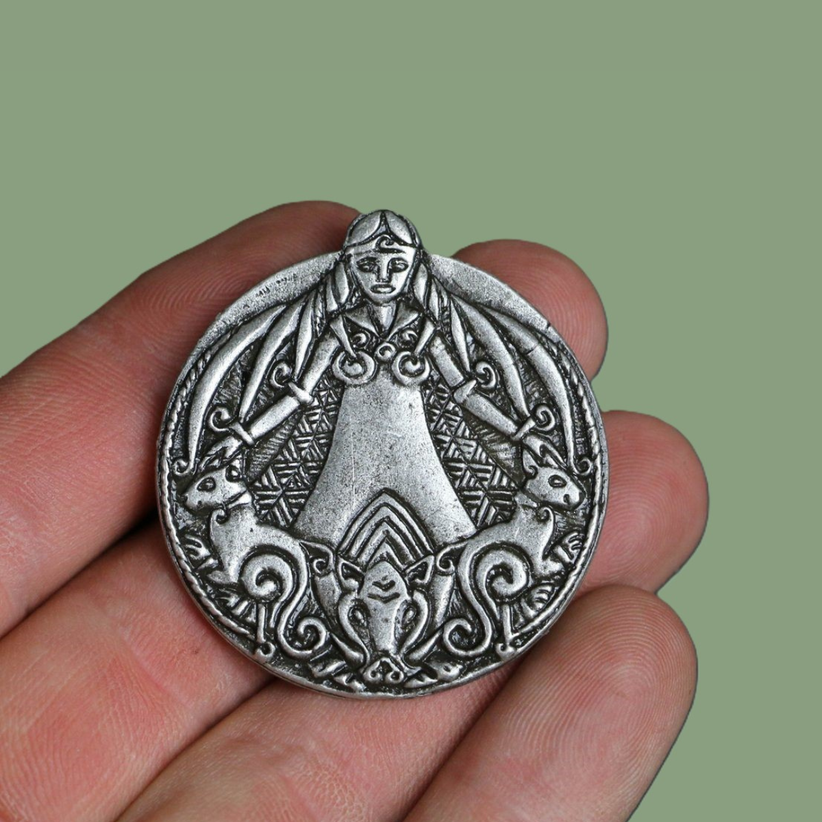Pendentif Déesse Viking Freya