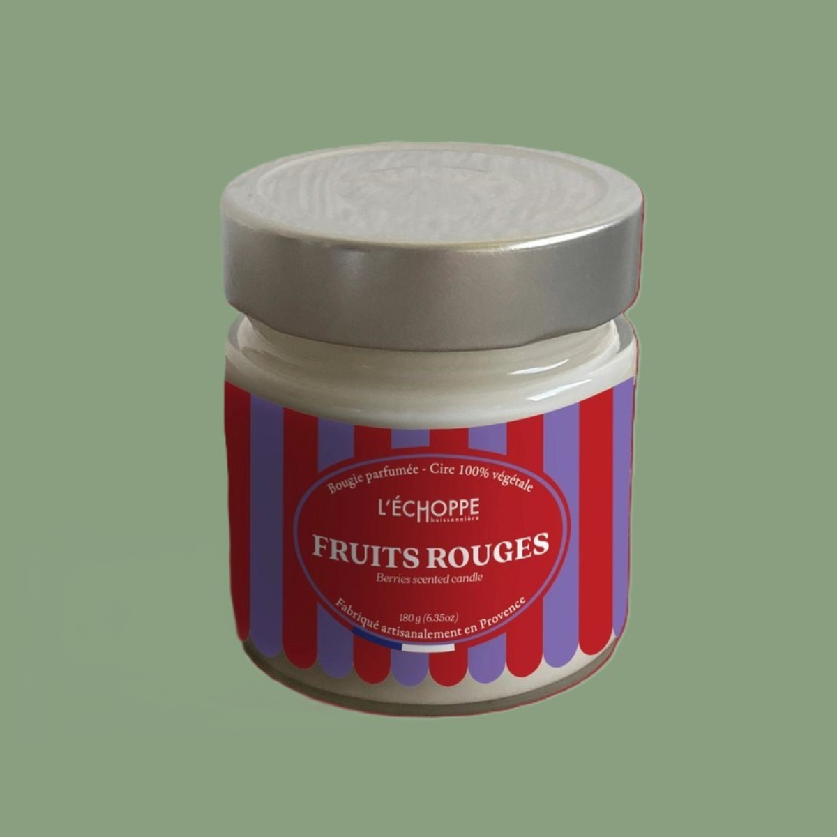 Bougie Parfumée « Fruits Rouges »