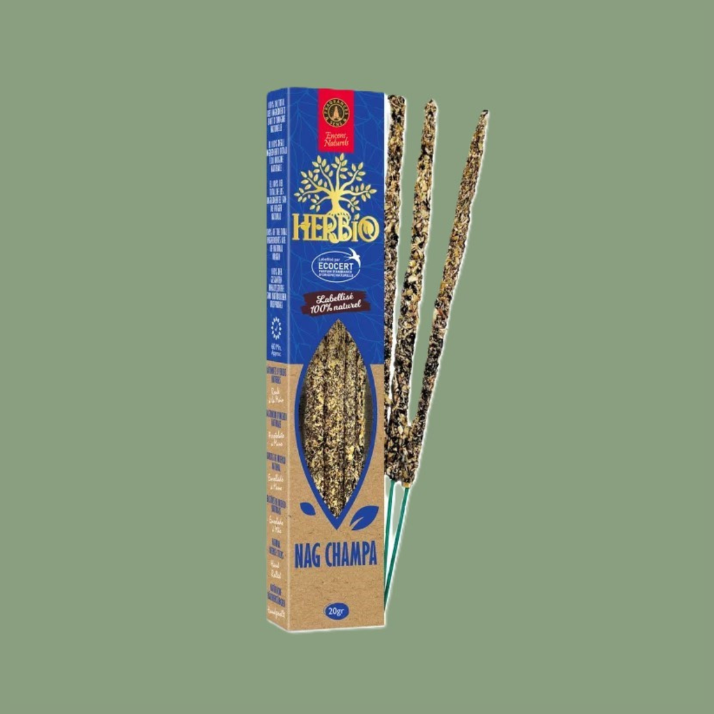 Encens Smudge Herbio – Nag Champa (certifié Ecocert)