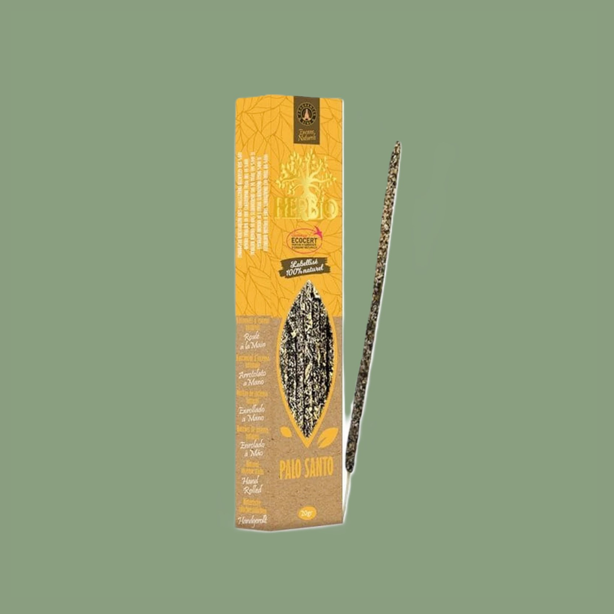 Encens Smudge Herbio – Palo Santo (certifié Ecocert)