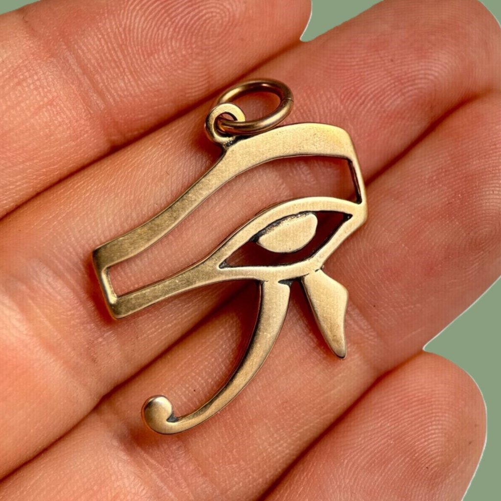 Pendentif Œil d'Horus en Bronze
