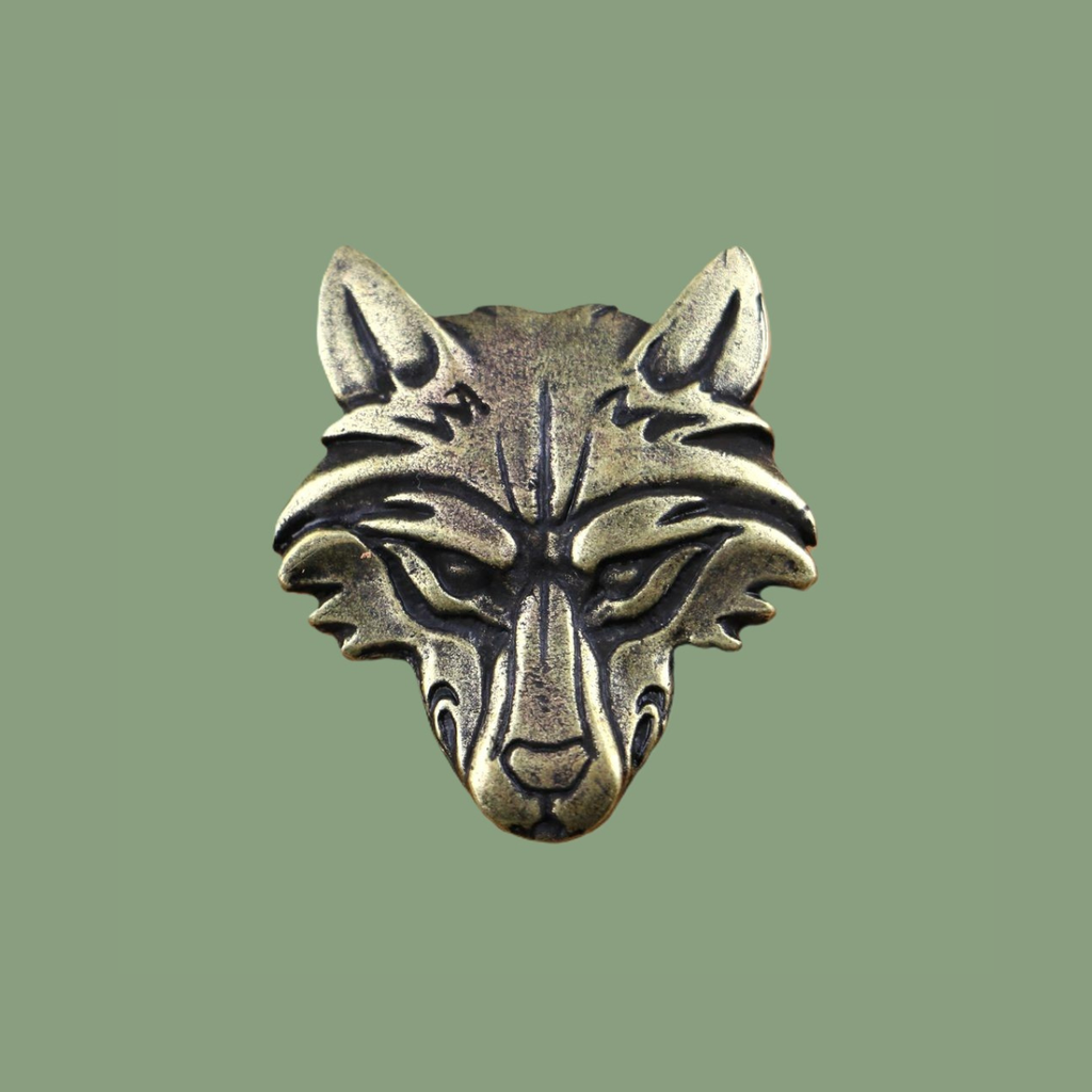 Pendentif Viking Tête de Loup
