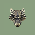 Pendentif Viking Tête de Loup