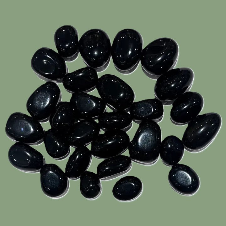 Pierre Roulée Obsidienne Noire