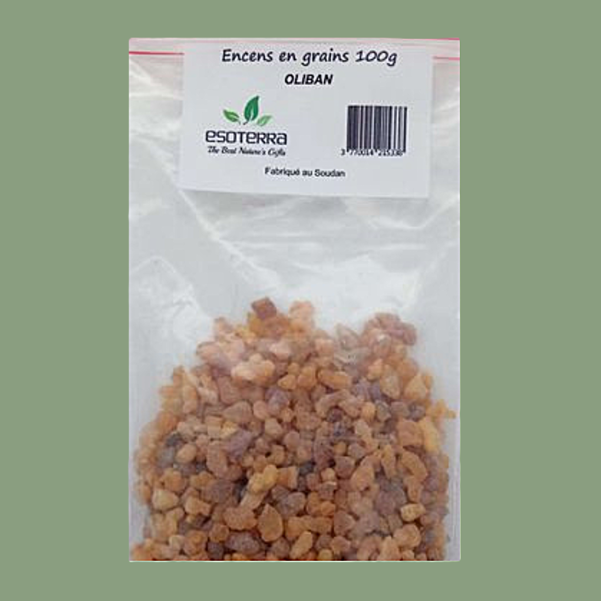 Résine Naturelle d'Oliban (Encens Pur) – 100 g