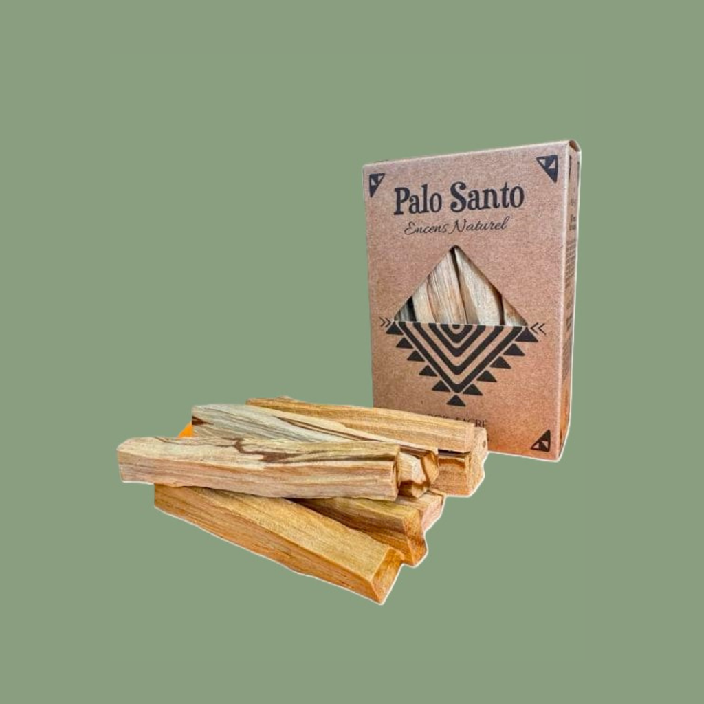 Boîte de Bâtons de Bois de Palo Santo Pur – Terra