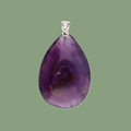 Pendentif goutte en améthyste