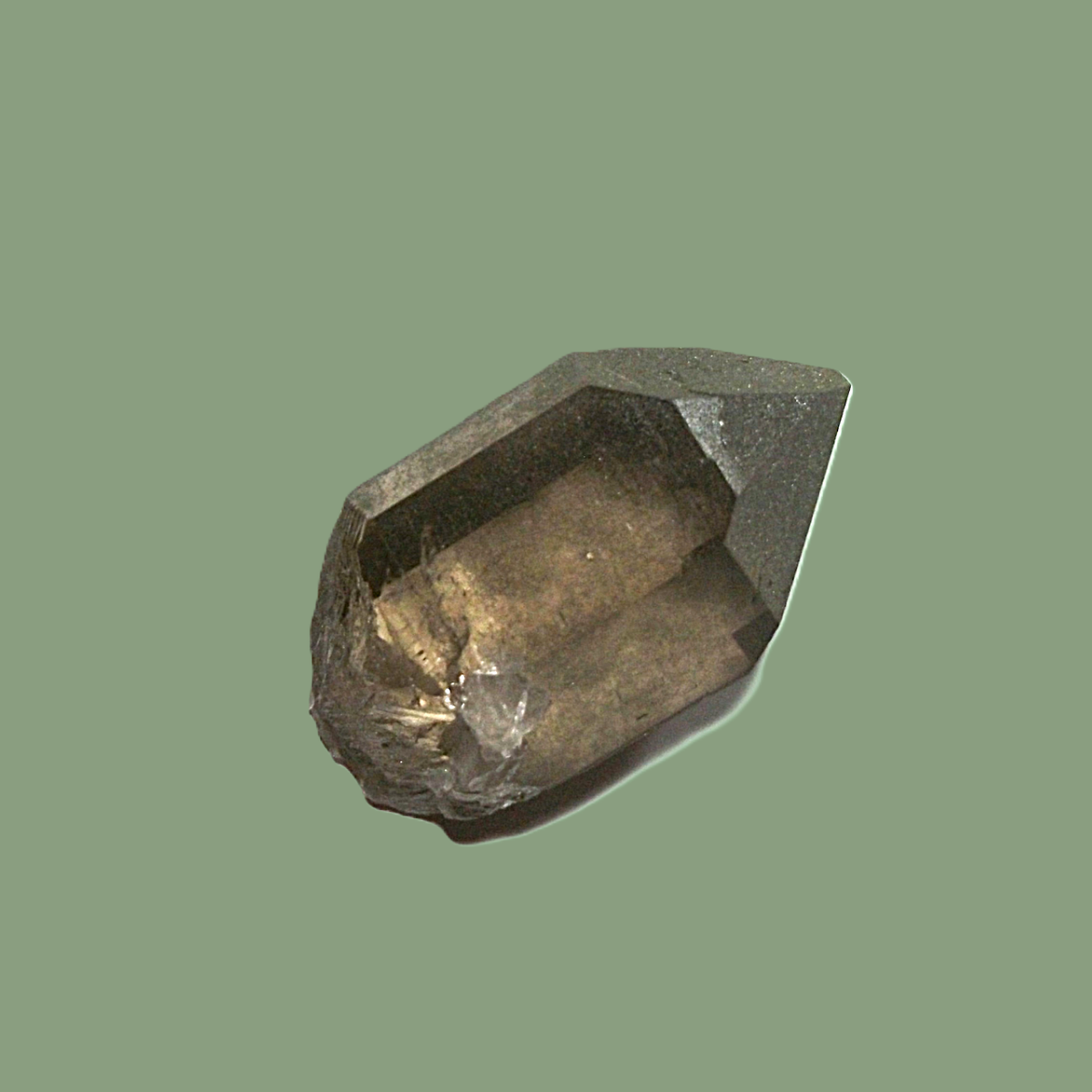 Quartz Fumé Biterminé Chlorité – Massif du Mont-Blanc