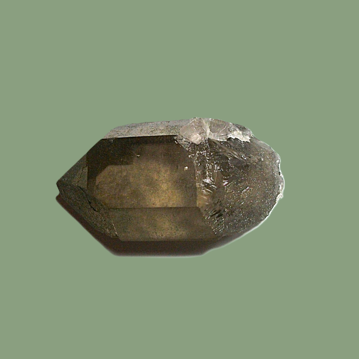 Quartz Fumé Biterminé Chlorité – Massif du Mont-Blanc