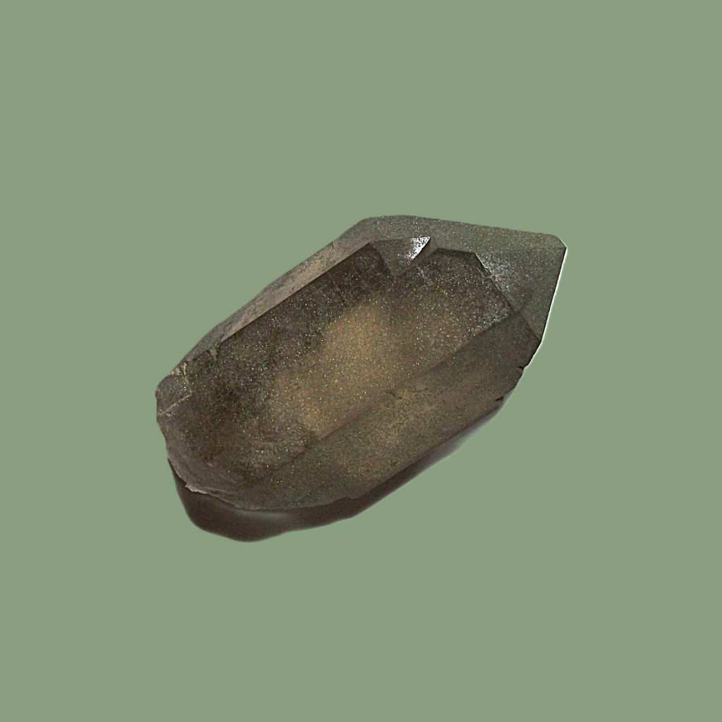 Quartz Fumé Biterminé Chlorité – Massif du Mont-Blanc