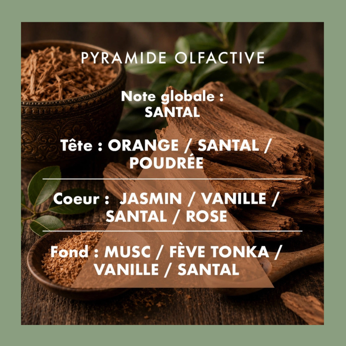Bougie Parfumée « Santal »