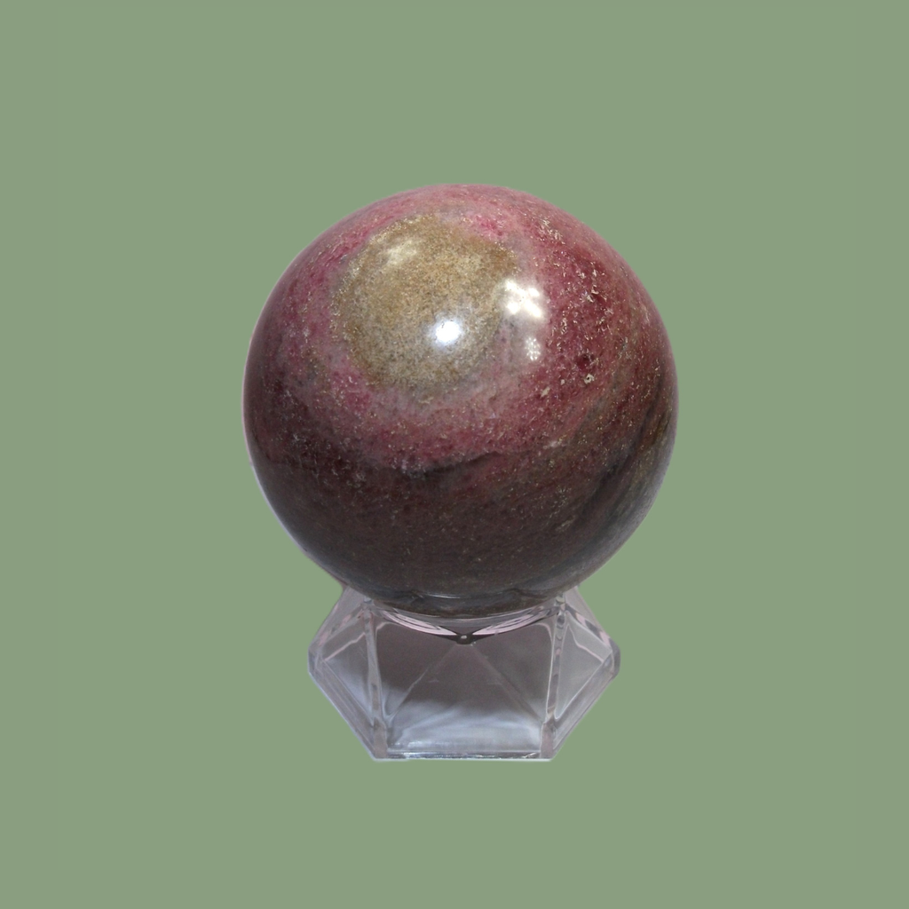 Sphère en Rhodonite