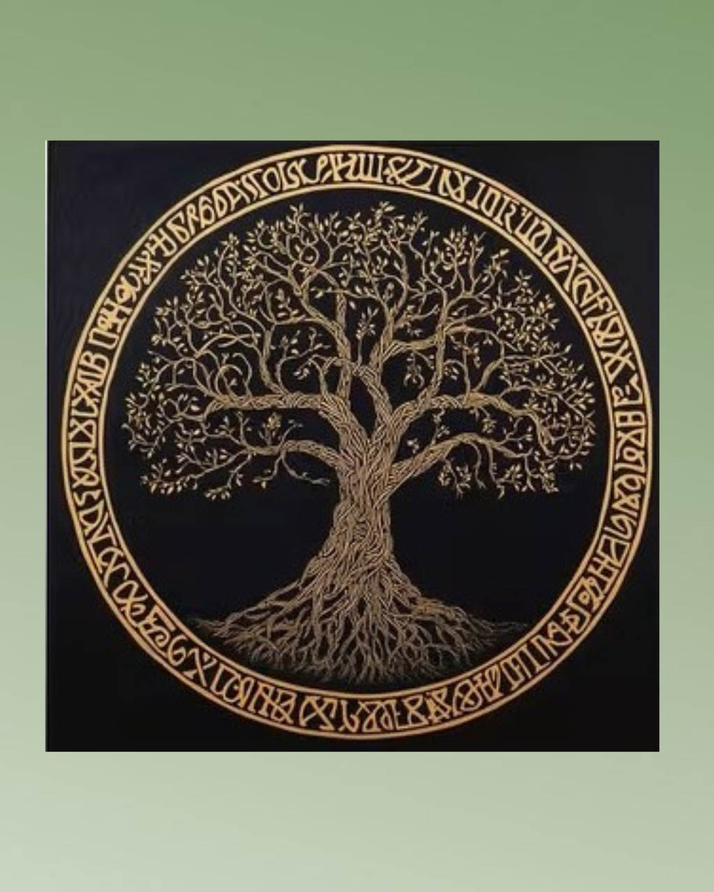 Nappe de Tarot « Arbre de Vie »