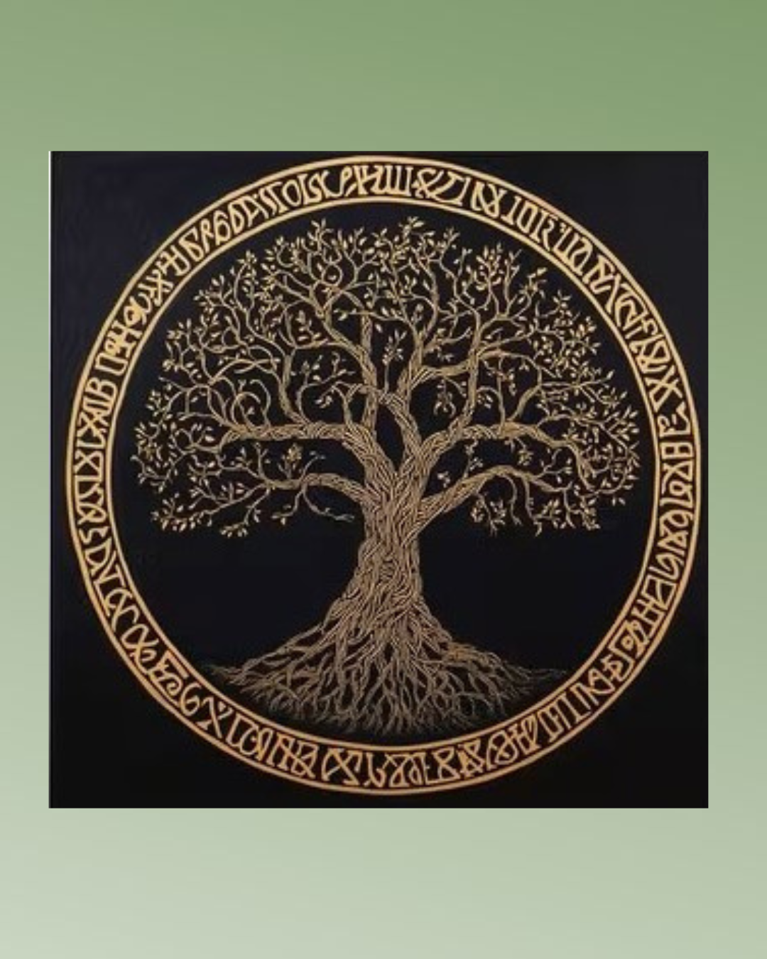 Nappe de Tarot « Arbre de Vie »