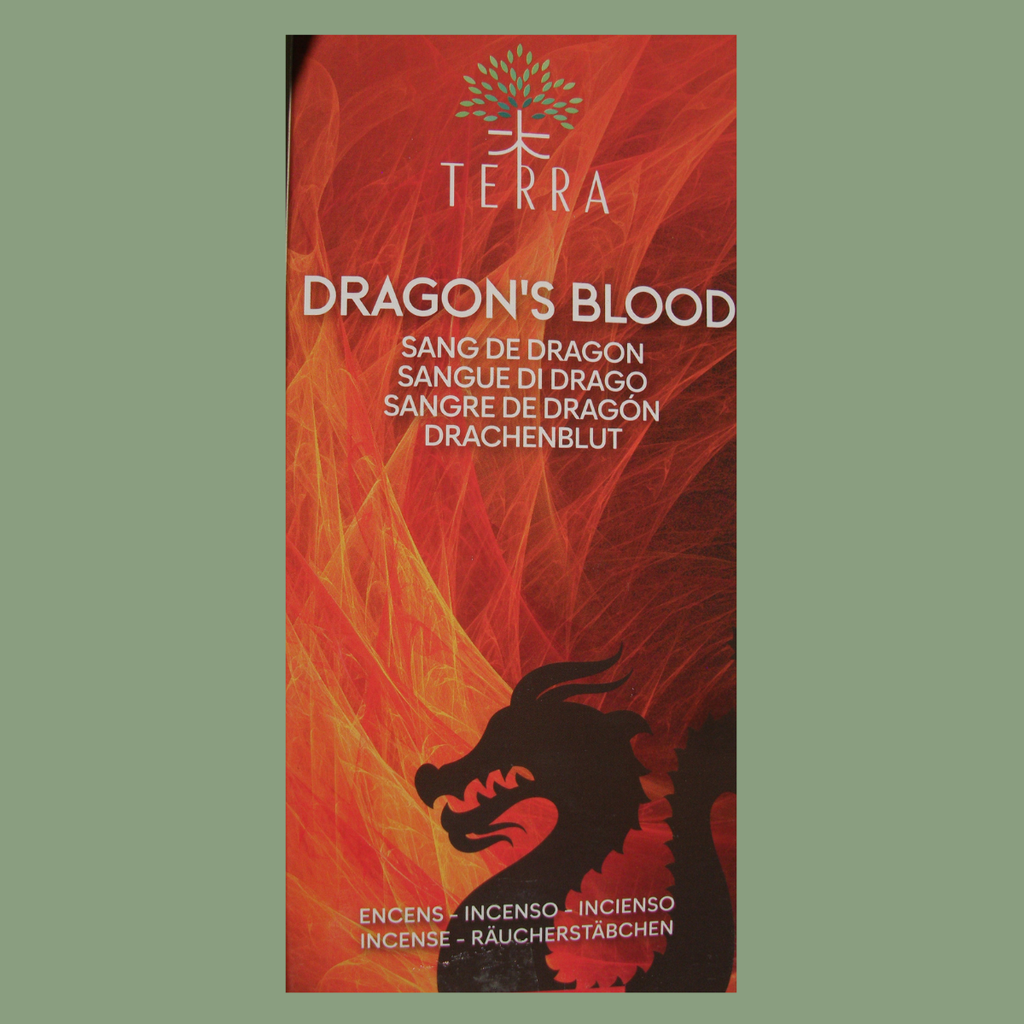 Encens Naturel Sans Charbon Hexa « Sang de Dragon » – Terra