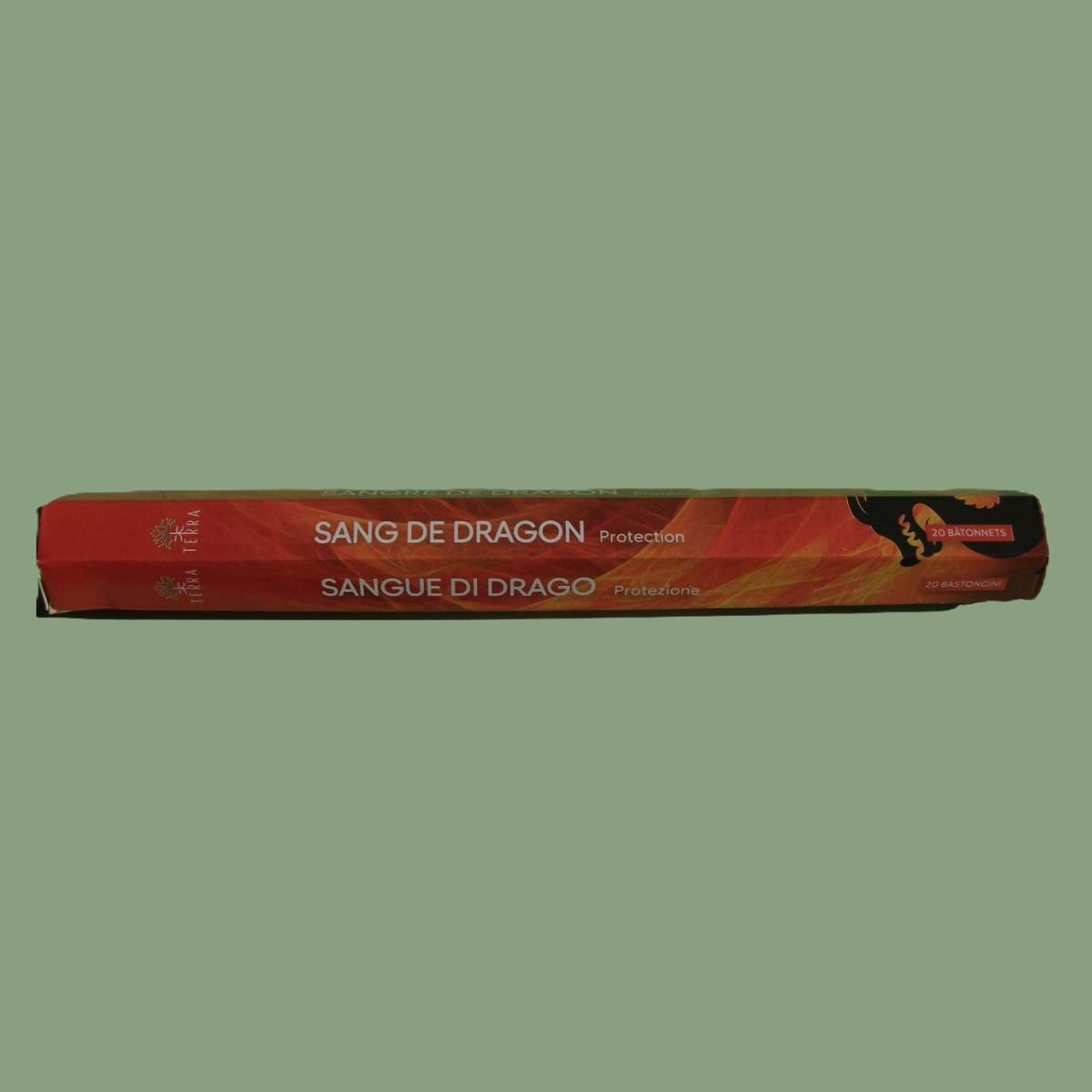 Encens Naturel Sans Charbon Hexa « Sang de Dragon » – Terra