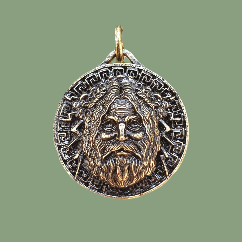 Pendentif Zeus Dieu Grec